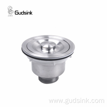 110mm 4.3" Kitchen Sink Basket Strainer with Cover